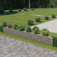 Gabion Wall Galvanised Steel 450x30x50 cm Kings Warehouse 