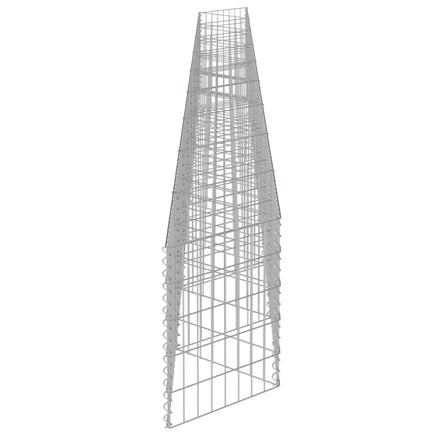 Gabion Wall Galvanised Steel 630x30x50 cm Kings Warehouse 