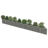 Gabion Wall Galvanised Steel 630x30x50 cm Kings Warehouse 