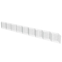 Gabion Wall Galvanised Steel 630x30x50 cm Kings Warehouse 