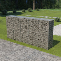 Gabion Wall with Covers Galvanised Steel 300x50x150 cm