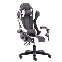Gaming Chair Office Computer Seating Racing PU Executive Racer Recliner Large Blue Kings Warehouse 