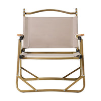 Garden 2PC Outdoor Camping Chairs Portable Folding Beach Chair Aluminium Furniture Kings Warehouse 
