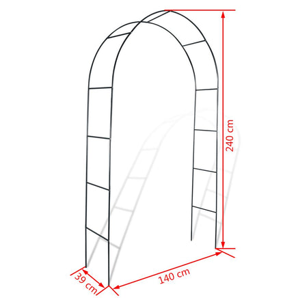 Garden Arch 2 pcs Climbing Plants Kings Warehouse 