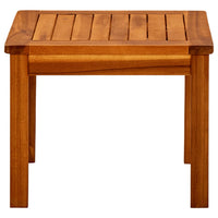 Garden Coffee Table 45x45x36 cm Solid Acacia Wood Kings Warehouse 