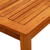 Garden Coffee Table 50x35x36 cm Solid Acacia Wood Kings Warehouse 