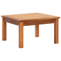 Garden Coffee Table 60x60x36 cm Solid Acacia Wood Kings Warehouse 