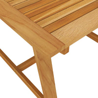 Garden Dining Table 88x88x74 cm Solid Acacia Wood Kings Warehouse 