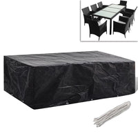 Garden Furniture Cover 8 Person Poly Rattan Set 10 Eyelets 300 x 140cm Kings Warehouse 