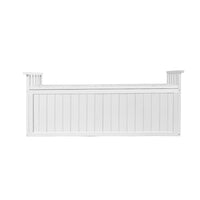 Garden Outdoor Storage Box Wooden Garden Bench 129cm Chest Tool Toy Sheds XL Kings Warehouse 