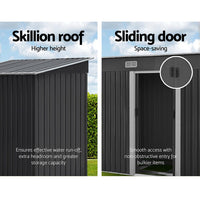Garden Shed 2.38x1.31M Outdoor Storage Sheds Tool Workshop garden sheds Kings Warehouse 