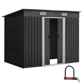 Garden Shed 2.38x1.31M Outdoor Storage Sheds Tool Workshop garden sheds Kings Warehouse 