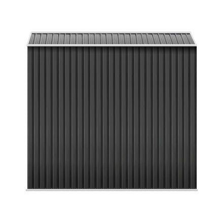 Garden Shed Outdoor Storage Sheds 2.6x3.9x2M Workshop Metal Base Grey garden sheds Kings Warehouse 