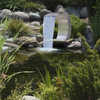Garden Waterfall Pool Fountain Stainless Steel 45x30x60 cm Kings Warehouse 