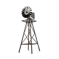 Garden Windmill 120cm Metal Ornaments Outdoor Decor Ornamental Wind Mill Promotion Kings Warehouse 