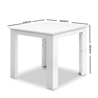 Gardeon 3 Piece Outdoor Adirondack Lounge Beach Chair Set - White Kings Warehouse 