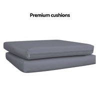 Gardeon 3-piece Outdoor Set - Black Outdoor Kings Warehouse 
