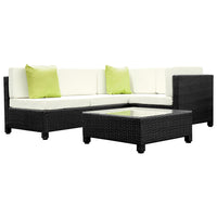 Gardeon 5PC Outdoor Furniture Sofa Set Lounge Setting Wicker Couches Garden Patio Pool Furniture > Outdoor Kings Warehouse 