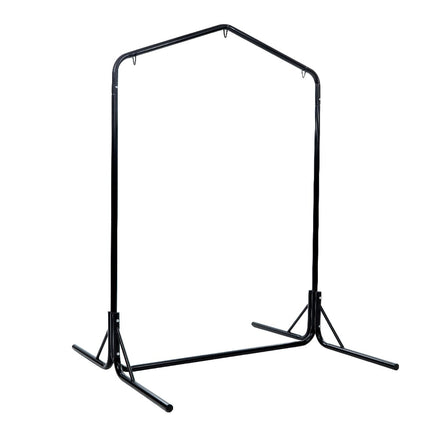 Gardeon Double Hammock Chair Stand Steel Frame 2 Person Outdoor Heavy Duty 200KG Outdoor Kings Warehouse 
