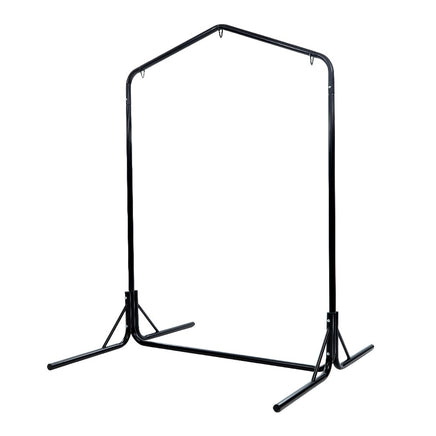 Gardeon Double Hammock Chair Stand Steel Frame 2 Person Outdoor Heavy Duty 200KG Outdoor Kings Warehouse 