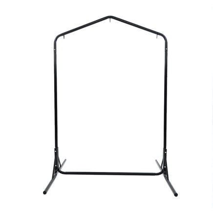 Gardeon Double Hammock Chair Stand Steel Frame 2 Person Outdoor Heavy Duty 200KG Outdoor Kings Warehouse 
