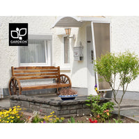 Gardeon Garden Bench Wooden Wagon Chair 3 Seat Outdoor Furniture Backyard Lounge Outdoor Kings Warehouse 