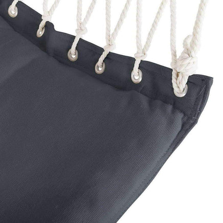 Gardeon Hammock Hanging Swing Chair - Grey Kings Warehouse 