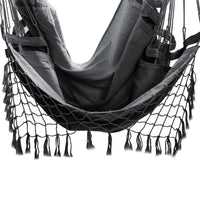 Gardeon Hammock Swing Chair - Grey Kings Warehouse 