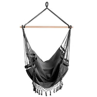 Gardeon Hammock Swing Chair - Grey Kings Warehouse 