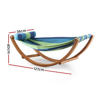 Gardeon Kids Hammock Chair Swing Bed Children with Pillow Kings Warehouse 