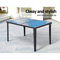 Gardeon Outdoor Furniture 7pcs Dining Set Gardeon Kings Warehouse 
