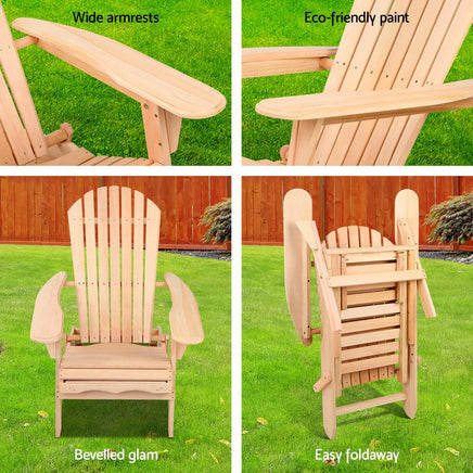 Gardeon Outdoor Furniture Sun Lounge Chairs Beach Chair Recliner Adirondack Patio Garden Kings Warehouse 