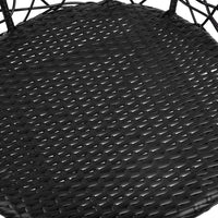 Gardeon Outdoor Patio Chair and Table - Black Outdoor Furniture Kings Warehouse 