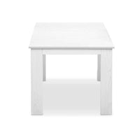 Gardeon Outdoor Side Beach Table - White Kings Warehouse 