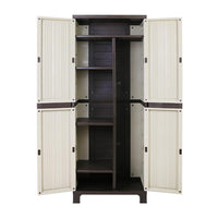 Gardeon Outdoor Storage Cabinet Lockable Cupboard Garage 173cm Giantz Kings Warehouse 