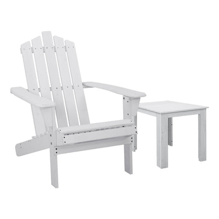 Gardeon Outdoor Sun Lounge Beach Chairs Table Setting Wooden Adirondack Patio Chair Lounges Outdoor Kings Warehouse 