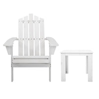 Gardeon Outdoor Sun Lounge Beach Chairs Table Setting Wooden Adirondack Patio Chair Lounges Outdoor Kings Warehouse 