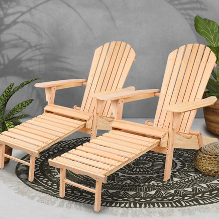 Gardeon Outdoor Sun Lounge Chairs Patio Furniture Beach Chair Lounger Home & Garden Kings Warehouse 