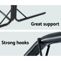 Gardeon Outdoor Swing Hammock Chair with Stand Frame 2 Seater Bench Furniture Gardeon Kings Warehouse 