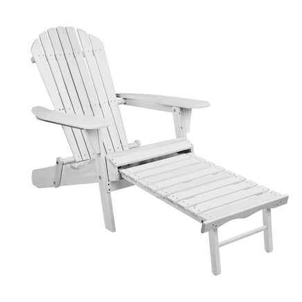 Gardeon Set of 2 Outdoor Sun Lounge Chairs Patio Furniture Lounger Beach Chair Adirondack Outdoor Furniture Kings Warehouse 