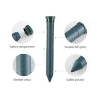 Gardeon Snake Repeller 10X Multi Pulse Ultrasonic Battery Powered Pest Repellent Garden Tools Kings Warehouse 
