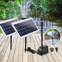 Gardeon Solar Pond Pump Water Fountain Filter Kit Outdoor Submersible Panel Home & Garden > Garden Tools Kings Warehouse 