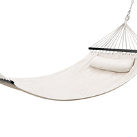 Gardeon Swing Double Hammock Bed Cream Summer Sale Kings Warehouse 