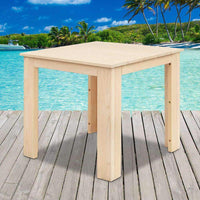 Gardeon Wooden Outdoor Side Table Kings Warehouse 
