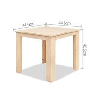 Gardeon Wooden Outdoor Side Table Kings Warehouse 