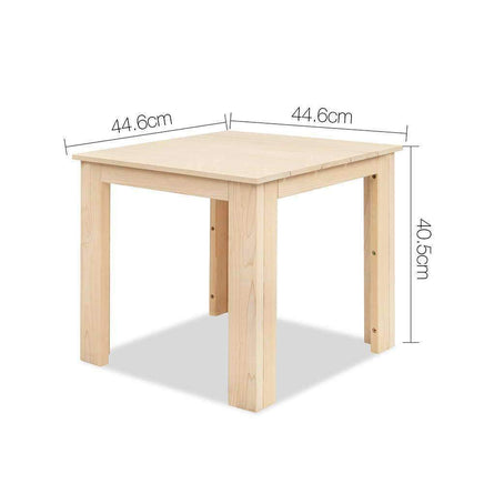 Gardeon Wooden Outdoor Side Table Kings Warehouse 