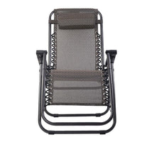 Gardeon Zero Gravity Recliner Chairs Outdoor Sun Lounge Beach Chair Camping - Beige Camping Kings Warehouse 