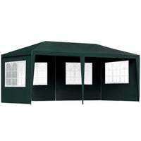 Gazebo 3x6 Outdoor Marquee Gazebos Wedding Party Camping Tent 4 Wall Panels Kings Warehouse 