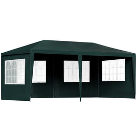 Gazebo 3x6 Outdoor Marquee Gazebos Wedding Party Camping Tent 4 Wall Panels Kings Warehouse 