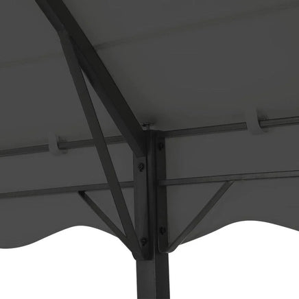 Gazebo 4x3m Party Marquee Outdoor Wedding Event Tent Iron Art Tent Grey Kings Warehouse 